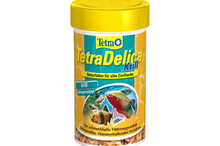 Tetra TetraDelica Krill, Ergänzungsfutter-Krill, 100 ml