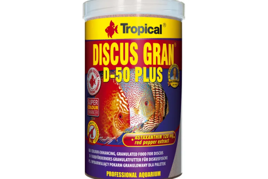 Tropical Discus Gran D-50 Plus1, 1 Liter