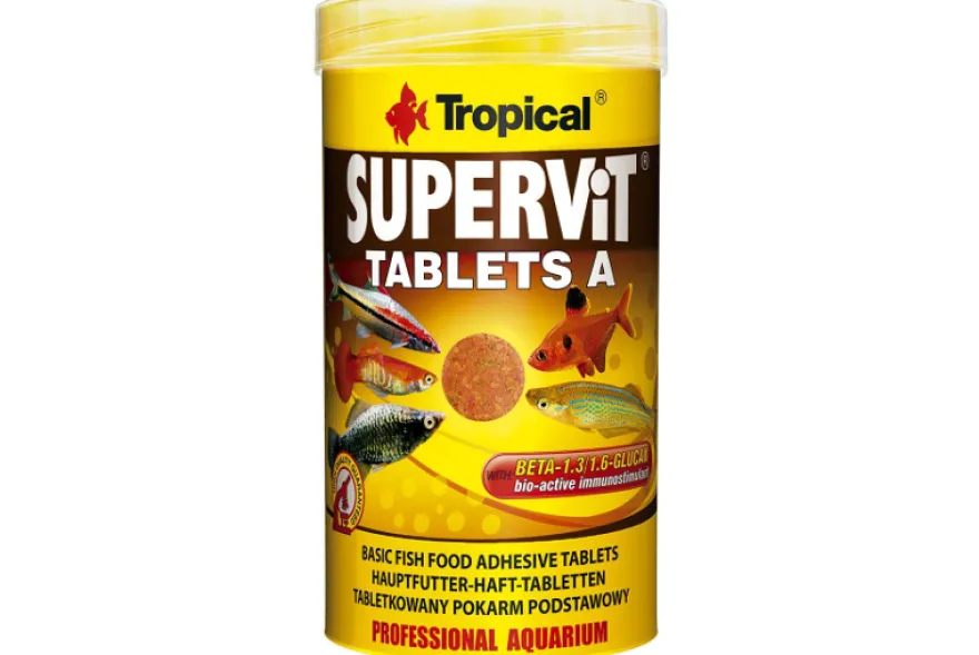 Tropical Supervit Tablets A, 250ml, Hafttabletten
