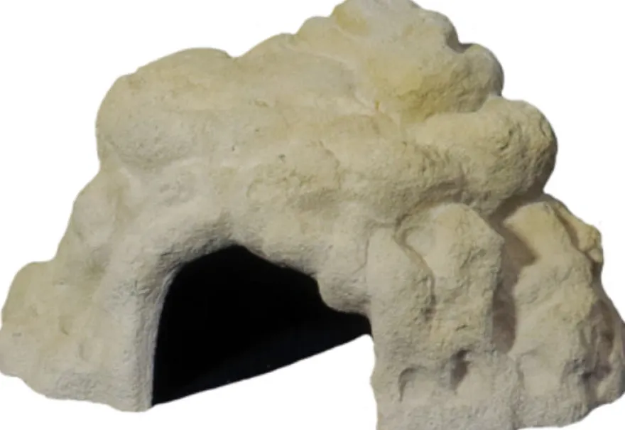 Variogart 1432 Barschhöhle Sandstein Hell, 19 × 13 × 9,5 cm