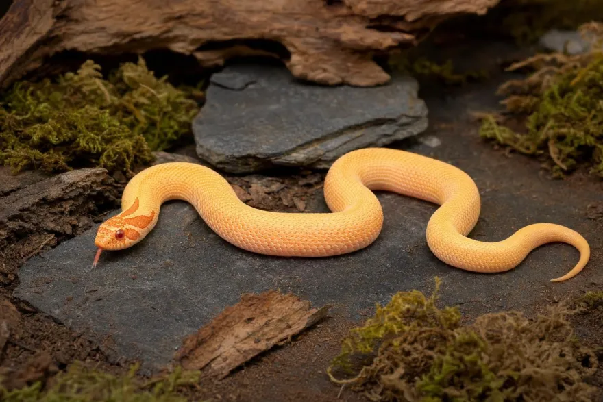 Westliche Hakennasennatter „Albino Superconda“, Heterodon nasicus