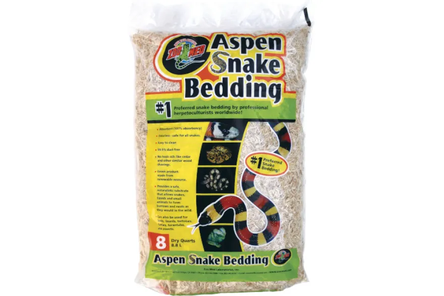 Zoomed Aspen Snake Bedding, Bodensubstrat, 8,8 l