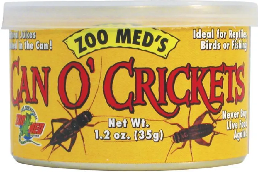 Zoomed Can O' Crickets, Ergänzungsfutter-Grillen, 34 g