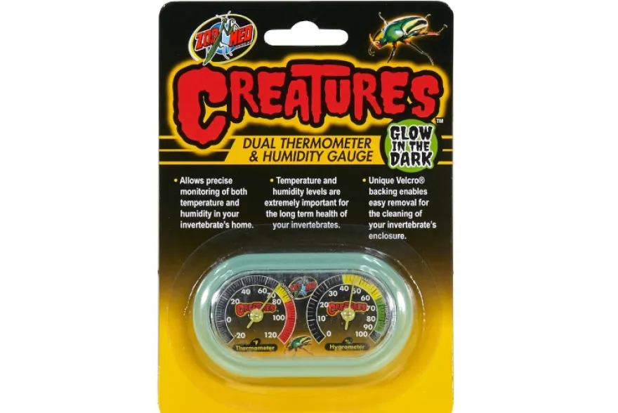 Zoomed Creatures Dual Thermometer und Hygrometer