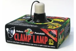 Zoomed Deluxe Porcelain Clamp Lamp (max. 150 W), Klemmlampe, 22 cm
