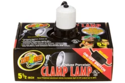 Zoomed Deluxe Porcelain Clamp Lamp (max. 100 w), Klemmlampe, 14 cm