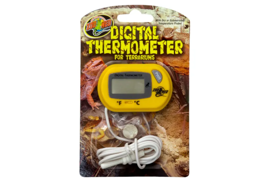 Zoomed Digital Terrarium Thermometer