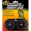 Zoomed Dual Thermometer / Humidity Gauge, Thermo-Hygrometer