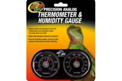 Zoomed Dual Thermometer / Humidity Gauge, Thermo-Hygrometer