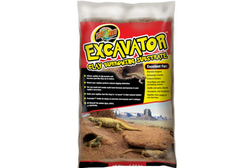 Zoomed Excavator Clay Burrowing Substrate, Lehmboden, 4,5 kg