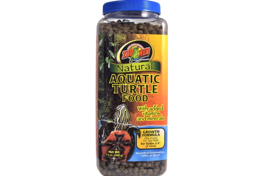 Zoomed Natural Aquatic Turtle Food Growth, Aufzuchtfutter, 368 g