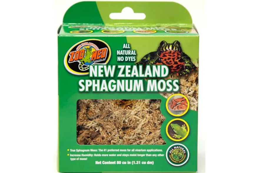 Zoomed New Zealand Sphagnum Moss, Moos, 1,31 L