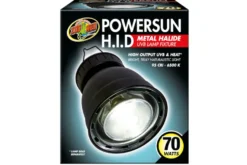 Zoomed Powersun H.I.D UVB Lamp Fixture, Lampenfassung, 70 W