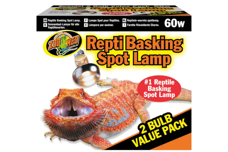 Zoomed Repti Basking Spot ValuePack, Wärmestrahler, 60 W, 2 Stück