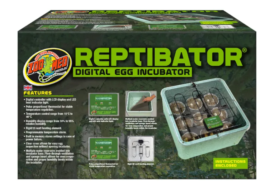 Zoomed Reptibator Egg Incubator, Reptilien-Inkubator