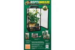 Zoomed ReptiBreeze Alum Screen Cage, Terrarium, 40x40x76 cm