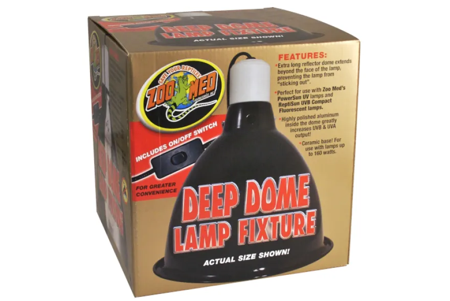Zoomed Repti Deep Dome Lampenfassung (max. 160 W)