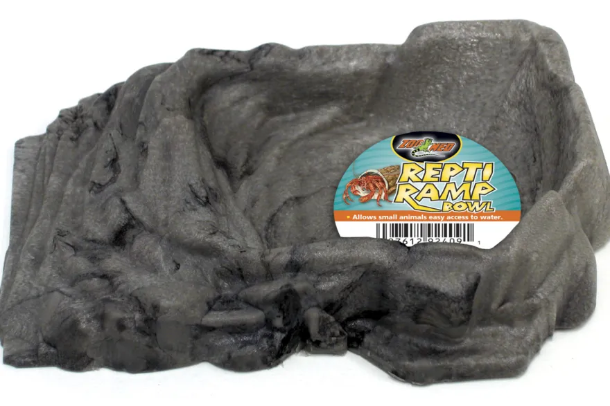 Zoomed Repti Ramp Bowl Small, Wasserschale mit Rampe