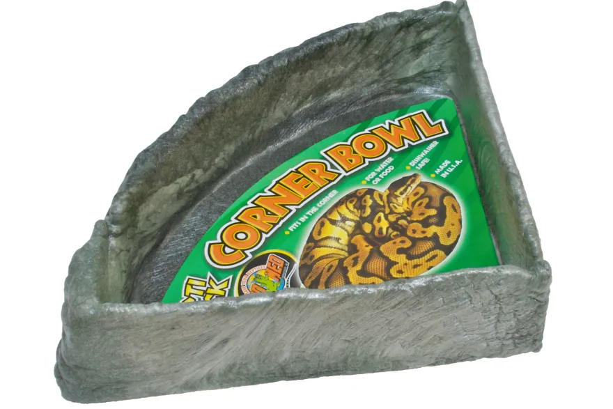 Zoomed Repti Rock Corner Water Dish X-Large, Eck-Schale