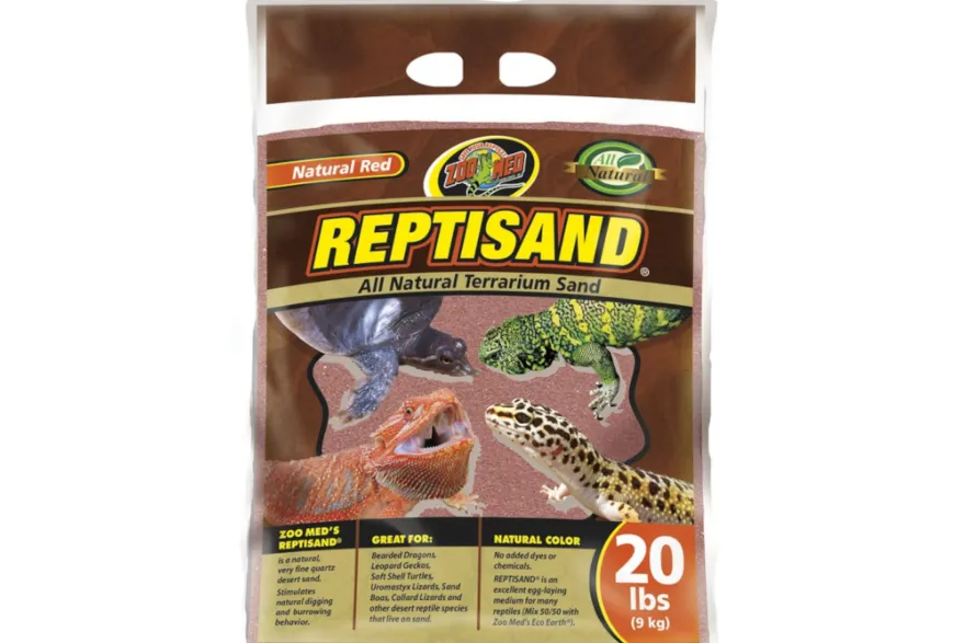 Zoomed Repti Sand Natural Red, Bodensubstrat, 9 kg