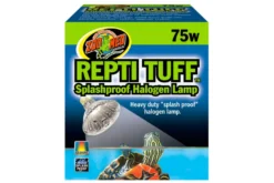 Zoomed Repti Tuff Splashproof Halogen Lamp, Wärmelampe, 75 W