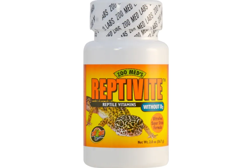 Zoomed Reptivite ohne D3, Ergänzungsfutter-Pulver, 57 g