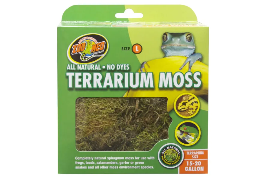 Zoomed Terrarium Moss L, Moos, 2,3 L