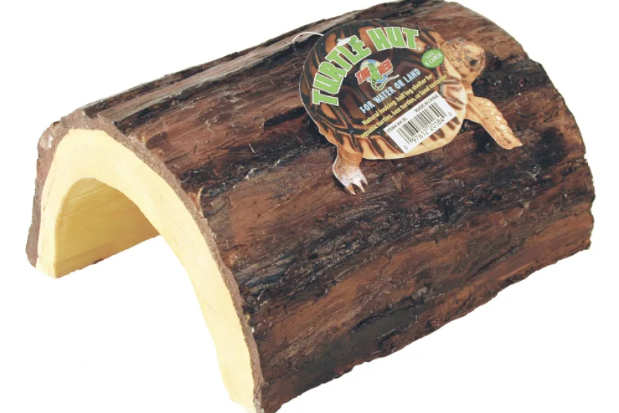Zoomed Turtle Hut (plant resin product) Large, Kunstharz-Höhle