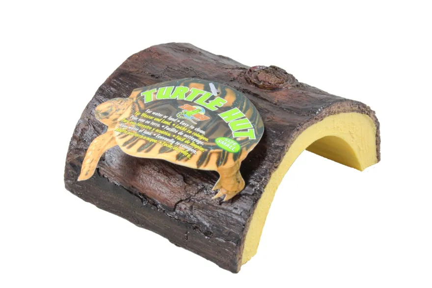 Zoomed Turtle Hut (plant resin product) Small, Kunstharz-Höhle